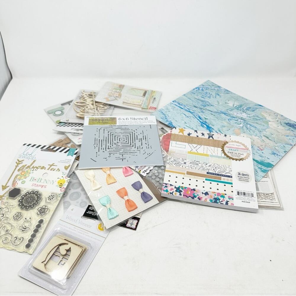 Assorted Scrapbooking Supplies NWT Mystery Pull - Picture 2 of 16